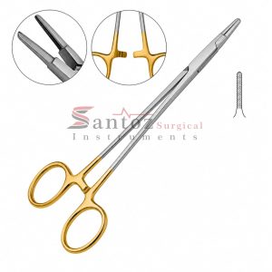 TC Ryder Needle Holder Serrated Jaws
